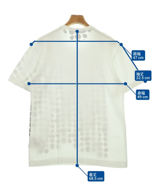 COMME des GARCONS HOMME DEUX（コムデギャルソンオムドゥ）Tシャツ・カットソー 白 サイズ:M メンズ/2200673743053