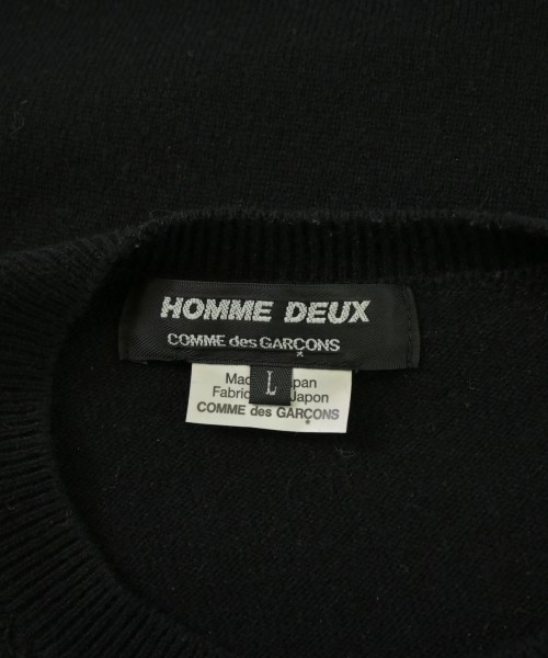 COMME des GARCONS HOMME DEUX（コムデギャルソンオムドゥ）ニット・セーター 黒 サイズ:L メンズ/2200673779021