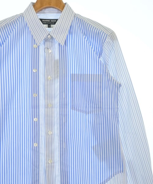 COMME des GARCONS HOMME DEUX（コムデギャルソンオムドゥ）カジュアルシャツ 青 サイズ:XS メンズ/2200672542053