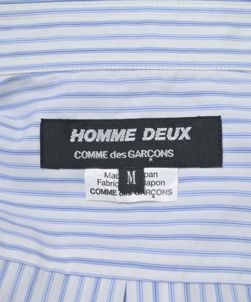 COMME des GARCONS HOMME DEUX（コムデギャルソンオムドゥ）カジュアルシャツ 白 サイズ:M メンズ/2200672542060