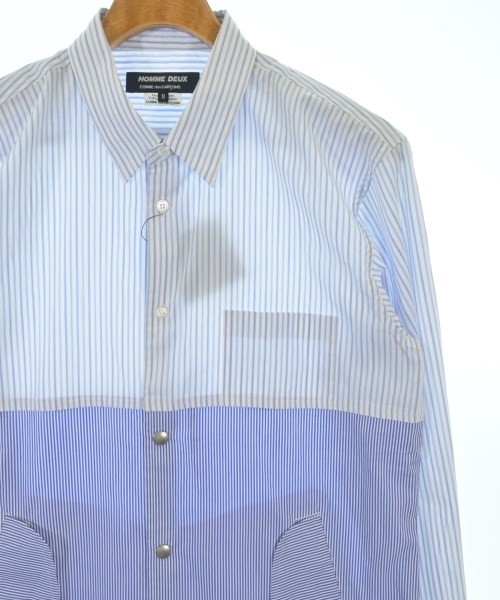 COMME des GARCONS HOMME DEUX（コムデギャルソンオムドゥ）カジュアルシャツ 白 サイズ:M メンズ/2200672542060