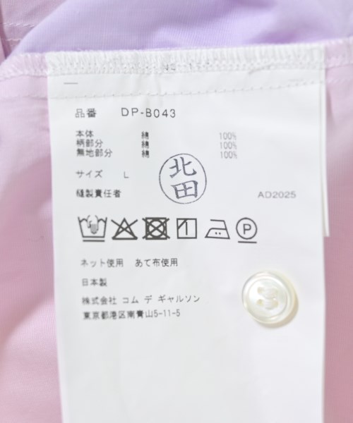 COMME des GARCONS HOMME DEUX（コムデギャルソンオムドゥ）カジュアルシャツ ピンク サイズ:L メンズ/2200672542084
