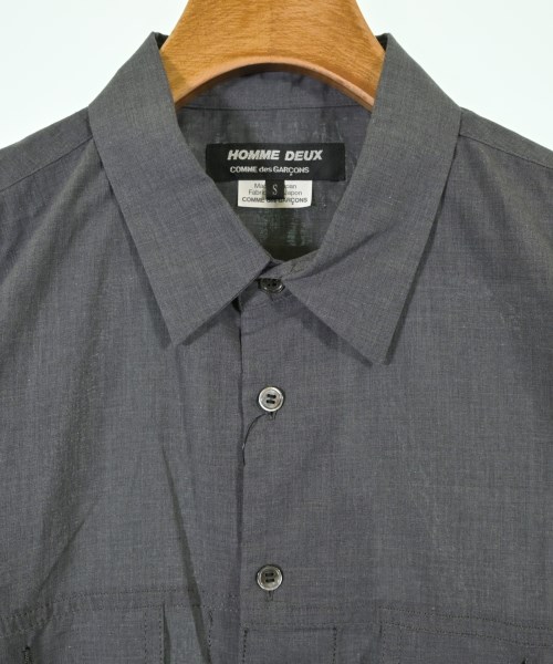 COMME des GARCONS HOMME DEUX（コムデギャルソンオムドゥ）カジュアルシャツ グレー サイズ:S メンズ/2200672542091