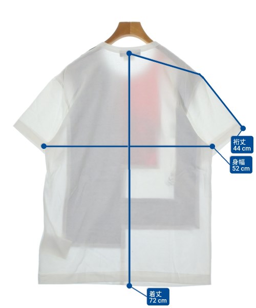 COMME des GARCONS HOMME DEUX（コムデギャルソンオムドゥ）Tシャツ・カットソー 白 サイズ:L メンズ/2200675584067