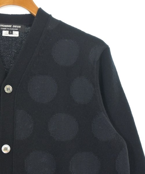 COMME des GARCONS HOMME DEUX（コムデギャルソンオムドゥ）カーディガン 黒 サイズ:L メンズ/2200675741026