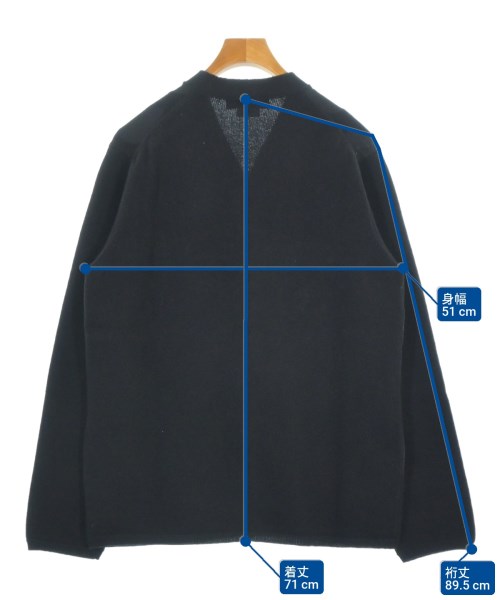 COMME des GARCONS HOMME DEUX（コムデギャルソンオムドゥ）カーディガン 黒 サイズ:L メンズ/2200675741026