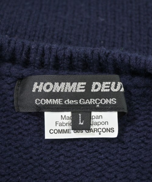 COMME des GARCONS HOMME DEUX（コムデギャルソンオムドゥ）ニット・セーター 紺 サイズ:L メンズ/2200675741040