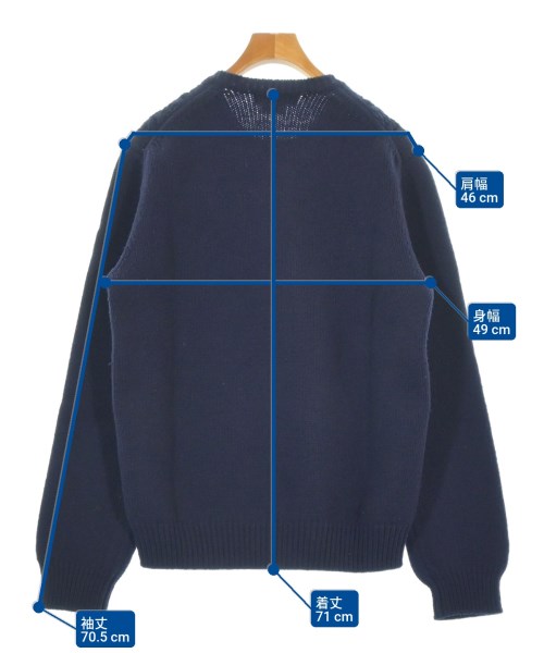 COMME des GARCONS HOMME DEUX（コムデギャルソンオムドゥ）ニット・セーター 紺 サイズ:L メンズ/2200675741040
