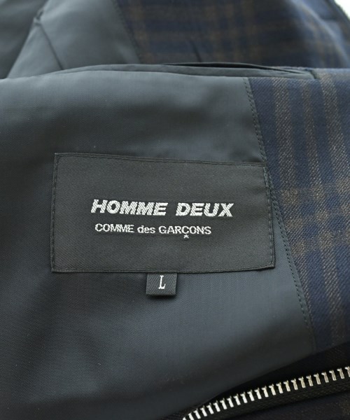 COMME des GARCONS HOMME DEUX（コムデギャルソンオムドゥ）カジュアルジャケット 紺 サイズ:L メンズ/2200673405012