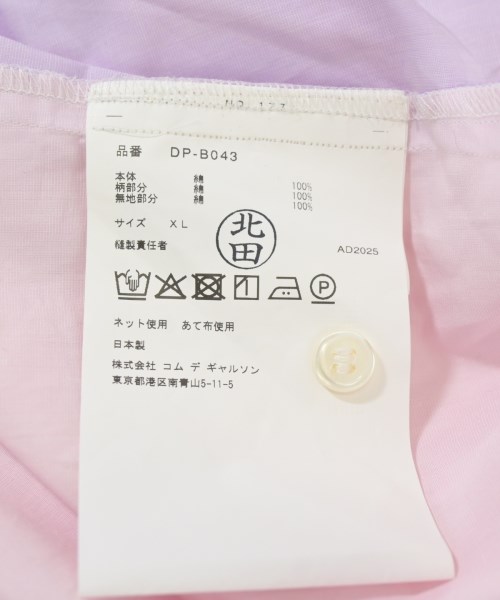 COMME des GARCONS HOMME DEUX（コムデギャルソンオムドゥ）カジュアルシャツ ピンク サイズ:XL メンズ/2200676417029