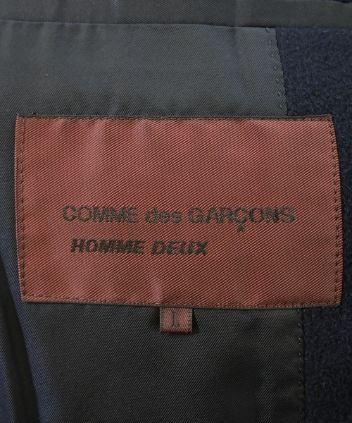 COMME des GARCONS HOMME DEUX（コムデギャルソンオムドゥ）チェスターコート 紺 サイズ:L メンズ/2200675703031