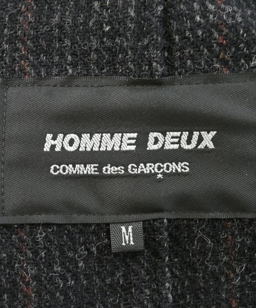 COMME des GARCONS HOMME DEUX（コムデギャルソンオムドゥ）カジュアルジャケット 黒 サイズ:M メンズ/2200675703055