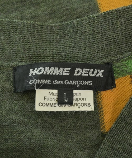 COMME des GARCONS HOMME DEUX（コムデギャルソンオムドゥ）カーディガン 緑 サイズ:L メンズ/2200675703086