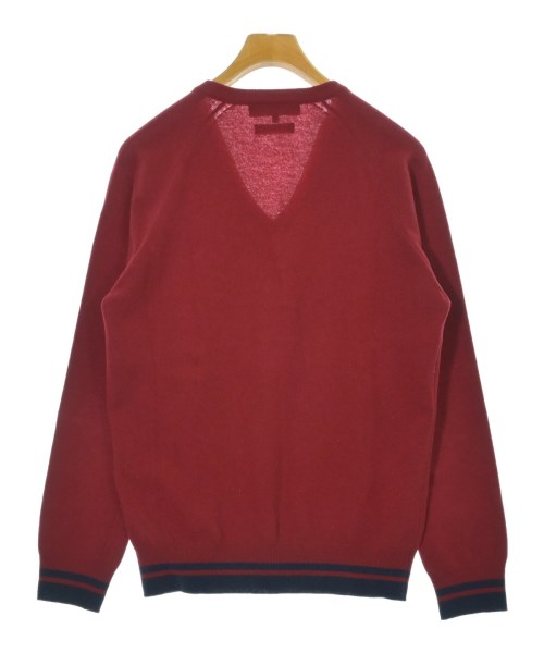 COMME des GARCONS HOMME DEUX（コムデギャルソンオムドゥ）ニット・セーター 赤 サイズ:M メンズ/2200675703093