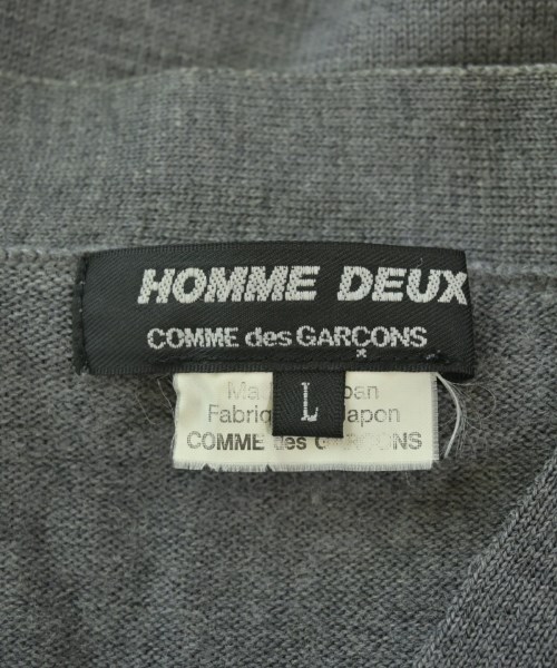 COMME des GARCONS HOMME DEUX（コムデギャルソンオムドゥ）カーディガン グレー サイズ:L メンズ/2200675703109