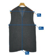 COMME des GARCONS HOMME DEUX（コムデギャルソンオムドゥ）ベスト グレー サイズ:L メンズ/2200675703116