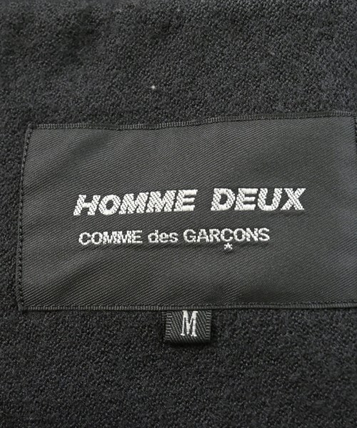 COMME des GARCONS HOMME DEUX（コムデギャルソンオムドゥ）カジュアルジャケット 黒 サイズ:M メンズ/2200675703246