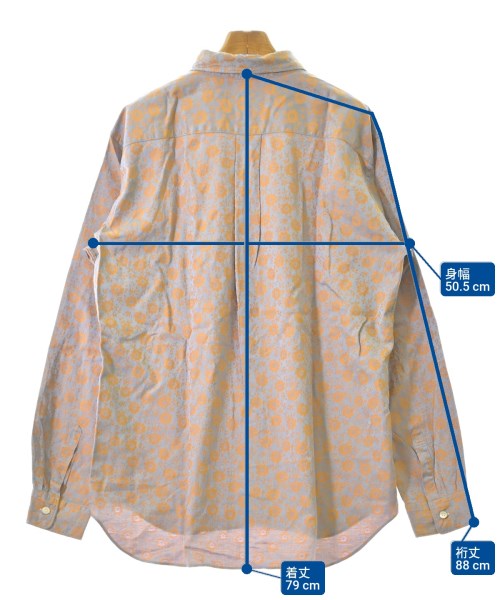 COMME des GARCONS HOMME DEUX（コムデギャルソンオムドゥ）カジュアルシャツ グレー サイズ:L メンズ/2200675703284