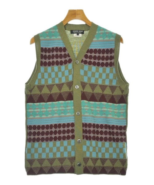 COMME des GARCONS HOMME DEUX(コムデギャルソンオムドゥ)ベスト 緑 サイズ:L/2200675703314