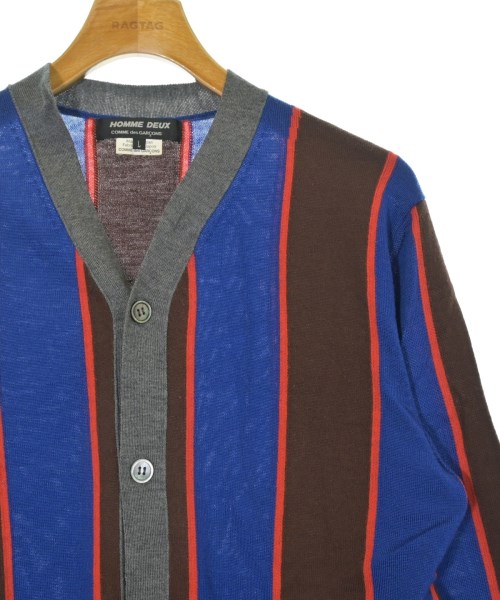 COMME des GARCONS HOMME DEUX（コムデギャルソンオムドゥ）カーディガン 青 サイズ:L メンズ/2200675703321