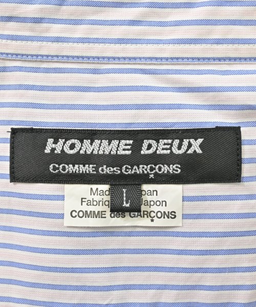 COMME des GARCONS HOMME DEUX（コムデギャルソンオムドゥ）カジュアルシャツ ピンク サイズ:L メンズ/2200675703345