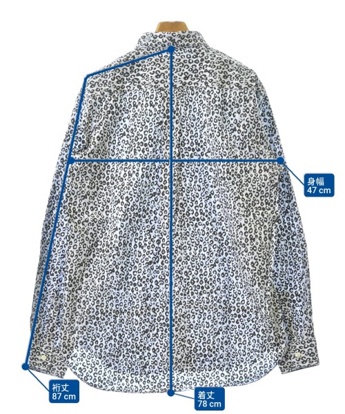 COMME des GARCONS HOMME DEUX（コムデギャルソンオムドゥ）カジュアルシャツ 青 サイズ:L メンズ/2200675703369