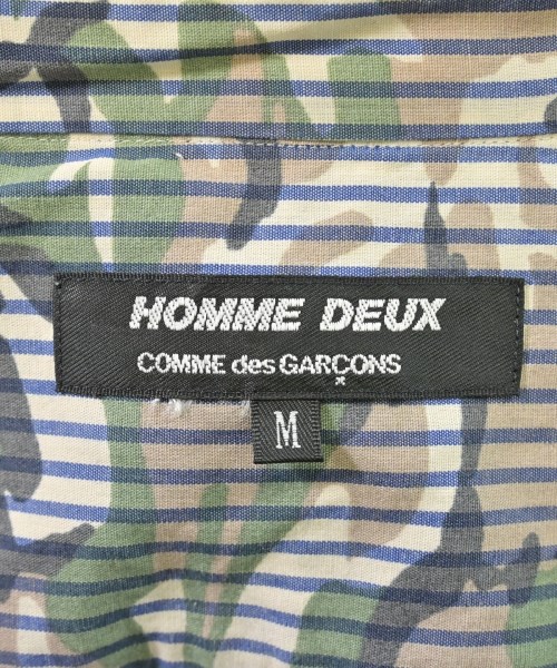 COMME des GARCONS HOMME DEUX（コムデギャルソンオムドゥ）カジュアルシャツ 白 サイズ:M メンズ/2200675703390