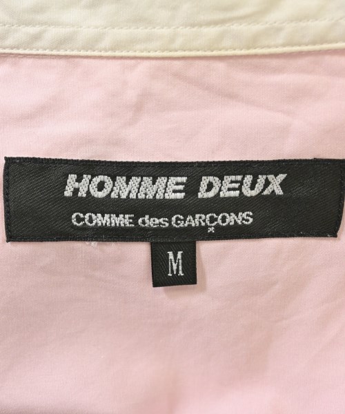COMME des GARCONS HOMME DEUX（コムデギャルソンオムドゥ）カジュアルシャツ 白 サイズ:M メンズ/2200675703444