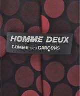 COMME des GARCONS HOMME DEUX（コムデギャルソンオムドゥ）ネクタイ 赤 サイズ:- メンズ/2200677092027