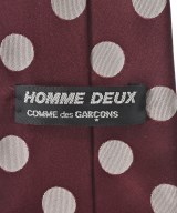 COMME des GARCONS HOMME DEUX（コムデギャルソンオムドゥ）ネクタイ 赤 サイズ:- メンズ/2200677092034