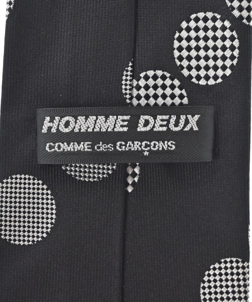 COMME des GARCONS HOMME DEUX（コムデギャルソンオムドゥ）ネクタイ 黒 サイズ:- メンズ/2200677092041