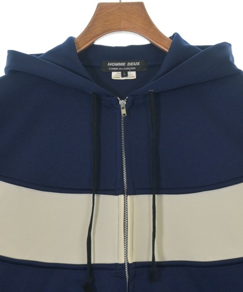 COMME des GARCONS HOMME DEUX（コムデギャルソンオムドゥ）パーカー 紺 サイズ:L メンズ/2200677097015