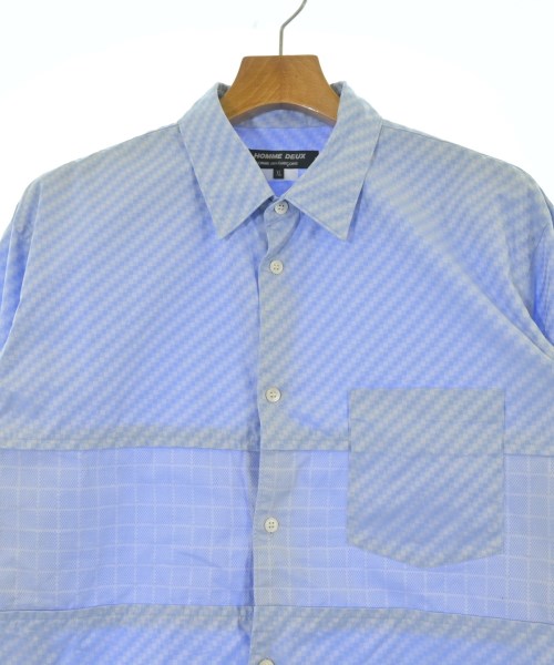 COMME des GARCONS HOMME DEUX（コムデギャルソンオムドゥ）カジュアルシャツ 青 サイズ:XL メンズ/2200677097022
