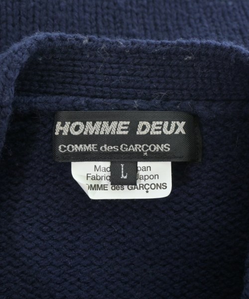 COMME des GARCONS HOMME DEUX（コムデギャルソンオムドゥ）カーディガン 紺 サイズ:L メンズ/2200677766027