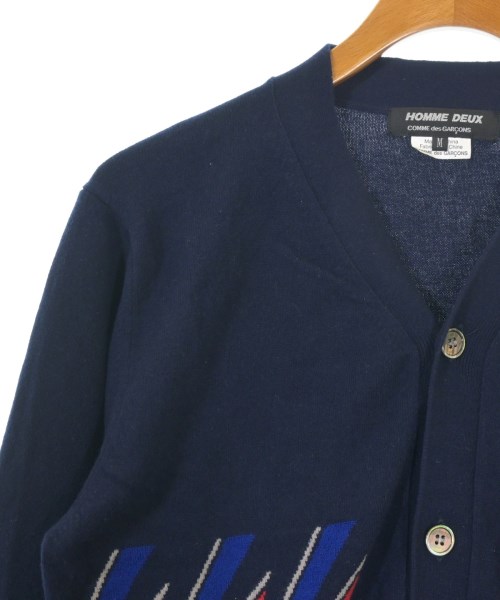 COMME des GARCONS HOMME DEUX（コムデギャルソンオムドゥ）カーディガン 紺 サイズ:M メンズ/2200675393072