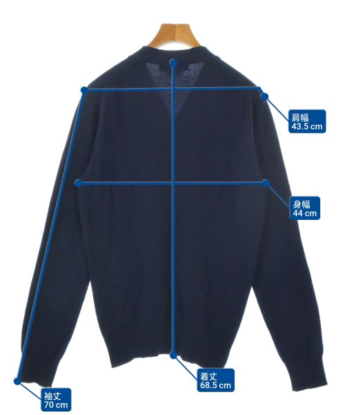COMME des GARCONS HOMME DEUX（コムデギャルソンオムドゥ）カーディガン 紺 サイズ:M メンズ/2200675393072