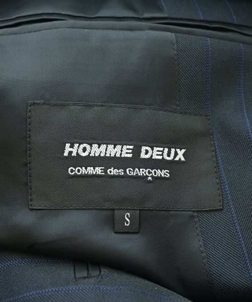 COMME des GARCONS HOMME DEUX（コムデギャルソンオムドゥ）テーラードジャケット 紺 サイズ:S メンズ/2200676039078