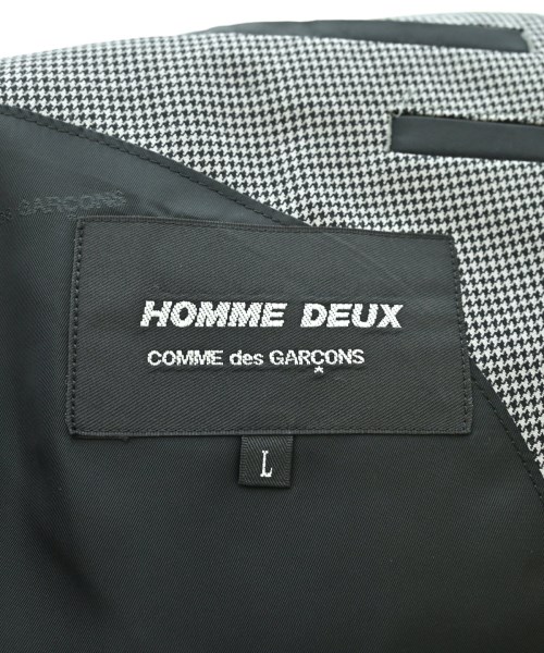 COMME des GARCONS HOMME DEUX（コムデギャルソンオムドゥ）テーラードジャケット グレー サイズ:L メンズ/2200678096130