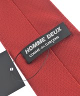 COMME des GARCONS HOMME DEUX（コムデギャルソンオムドゥ）ネクタイ 赤 サイズ:- メンズ/2200678096369