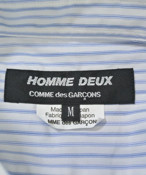 COMME des GARCONS HOMME DEUX（コムデギャルソンオムドゥ）カジュアルシャツ 白 サイズ:M メンズ/2200678396070