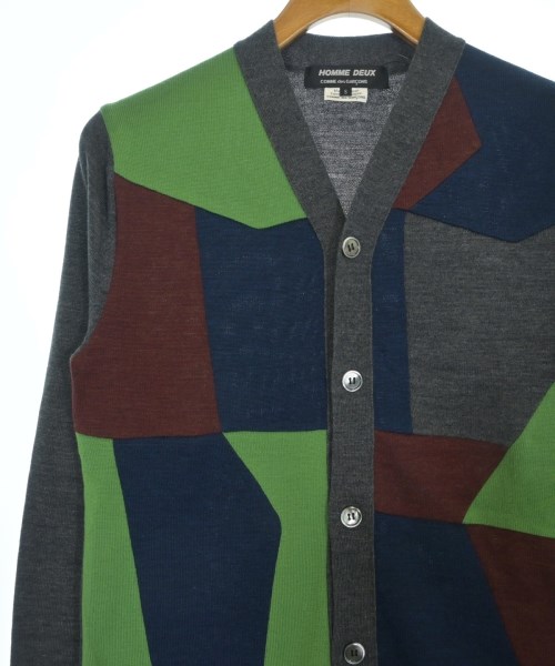COMME des GARCONS HOMME DEUX（コムデギャルソンオムドゥ）カーディガン グレー サイズ:S メンズ/2200678424032