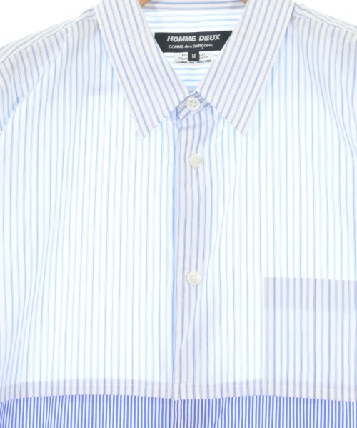 COMME des GARCONS HOMME DEUX（コムデギャルソンオムドゥ）カジュアルシャツ 白 サイズ:M メンズ/2200678439050
