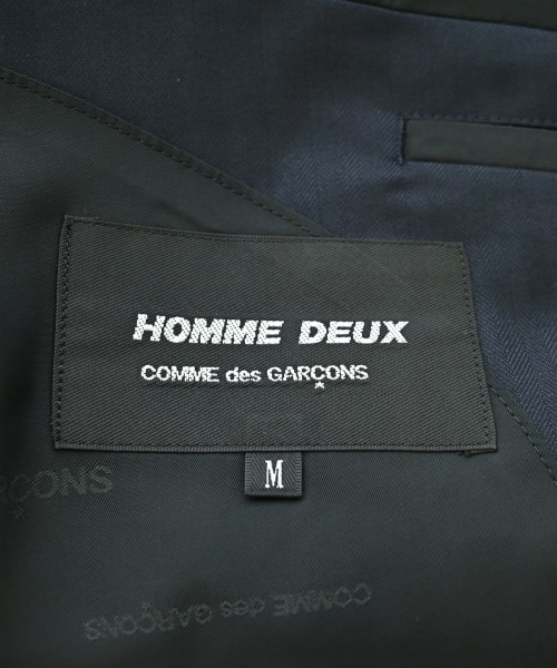 COMME des GARCONS HOMME DEUX（コムデギャルソンオムドゥ）テーラードジャケット 紺 サイズ:M メンズ/2200678439104
