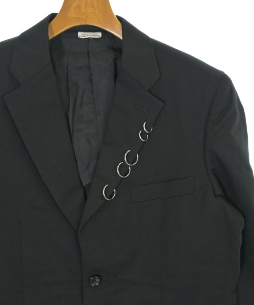 COMME des GARCONS HOMME DEUX（コムデギャルソンオムドゥ）カジュアルジャケット 黒 サイズ:M メンズ/2200678728017
