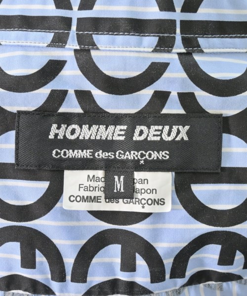 COMME des GARCONS HOMME DEUX（コムデギャルソンオムドゥ）カジュアルシャツ 青 サイズ:M メンズ/2200678446010