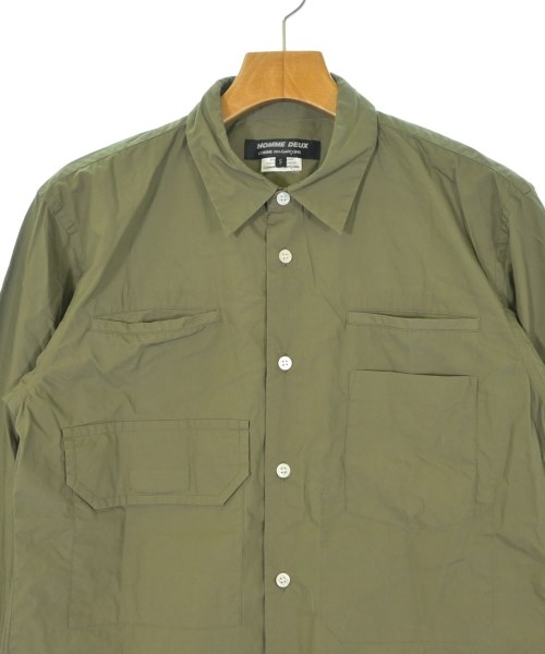 COMME des GARCONS HOMME DEUX（コムデギャルソンオムドゥ）カジュアルシャツ カーキ サイズ:S メンズ/2200678930069