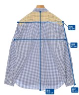 COMME des GARCONS HOMME DEUX（コムデギャルソンオムドゥ）カジュアルシャツ 紺 サイズ:S メンズ/2200678930076