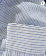 COMME des GARCONS HOMME DEUX（コムデギャルソンオムドゥ）カジュアルシャツ 青 サイズ:XS メンズ/2200679015048