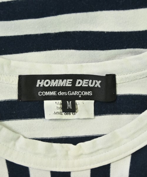 COMME des GARCONS HOMME DEUX（コムデギャルソンオムドゥ）Tシャツ・カットソー 白 サイズ:M メンズ/2200679015079