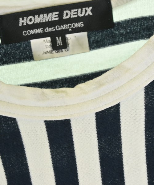 COMME des GARCONS HOMME DEUX（コムデギャルソンオムドゥ）Tシャツ・カットソー 白 サイズ:M メンズ/2200679015079